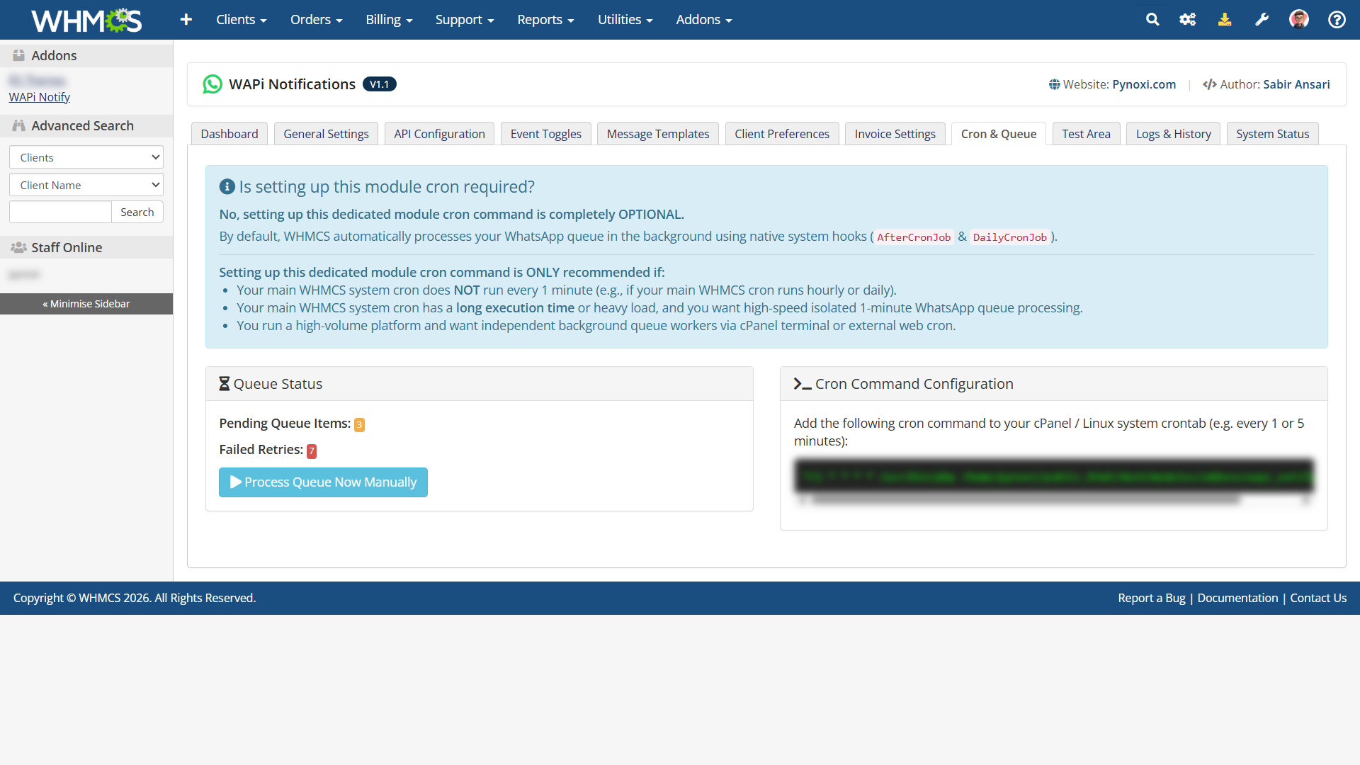 Smart Cron Queue Manager